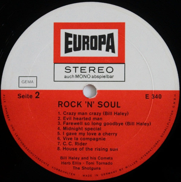 Various : Rock 'N' Soul (LP, Comp)