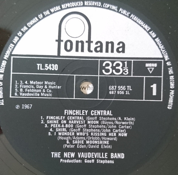 The New Vaudeville Band : Finchley Central (LP, Mon)