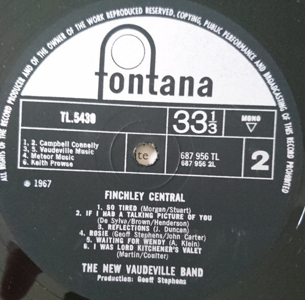 The New Vaudeville Band : Finchley Central (LP, Mon)