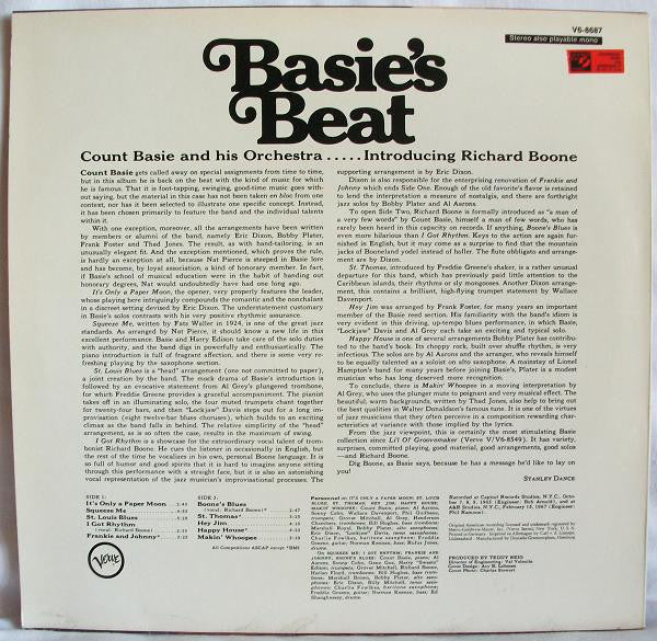 Count Basie And His Orchestra* : Basie's Beat (LP)