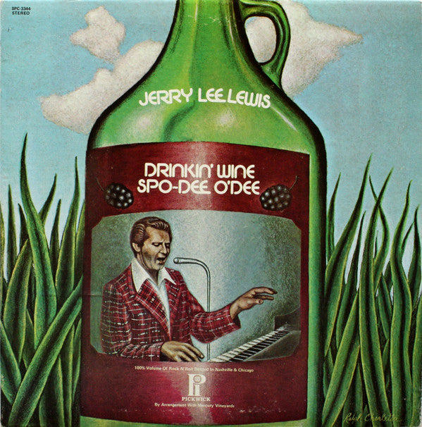Jerry Lee Lewis : Drinkin' Wine Spo-Dee O'Dee (LP, Comp)