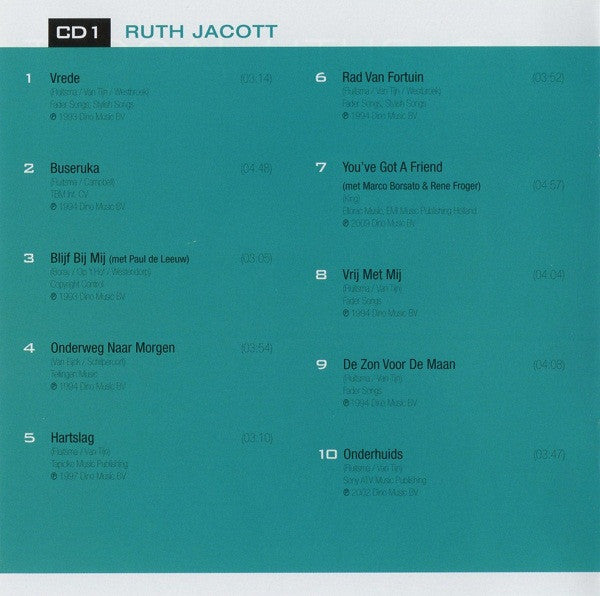 Ruth Jacott : Alle 40 Goed - Ruth Jacott (2xCD, Comp)