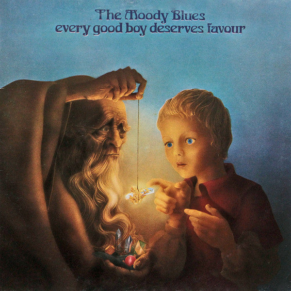 The Moody Blues : Every Good Boy Deserves Favour (LP, Album, RE)