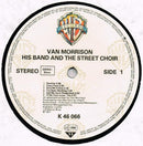 Van Morrison : His Band And The Street Choir (LP, Album, RE)