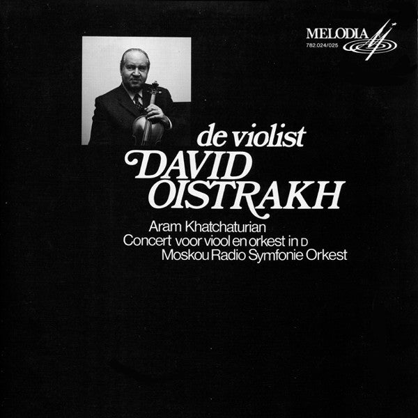 David Oistrach : De Violist En Dirigent David Oistrakh (2xLP, Comp)