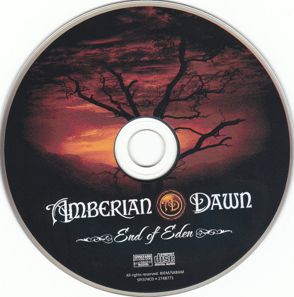Amberian Dawn : End Of Eden (CD, Album)