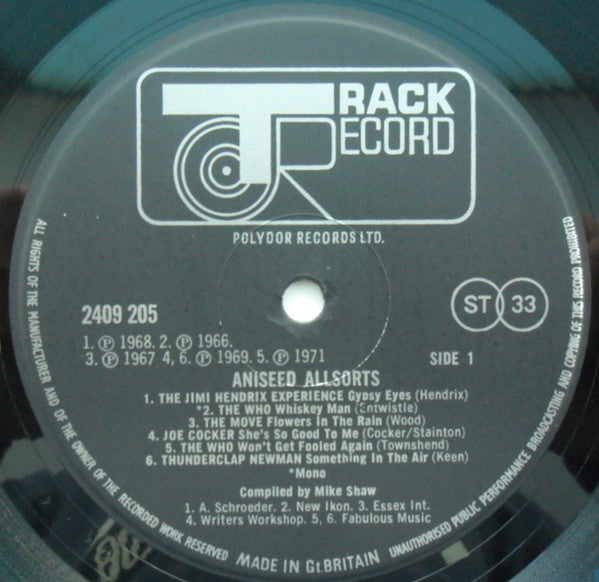 Various : Aniseed Allsorts (LP, Comp)