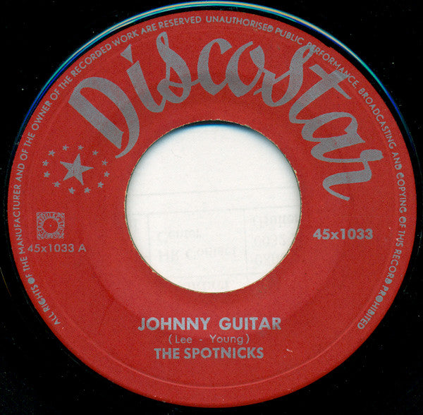 The Spotnicks : Johnny Guitar (7", Single)