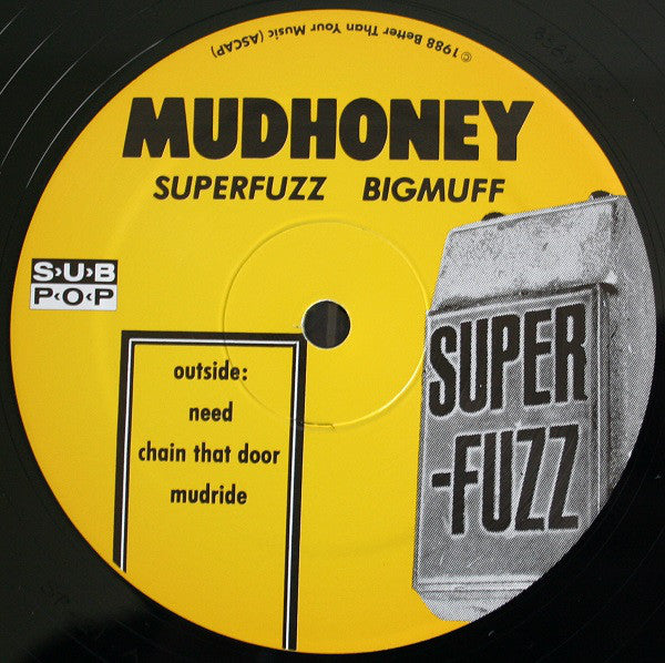 Mudhoney : Superfuzz Bigmuff (12", EP, RE, RM)