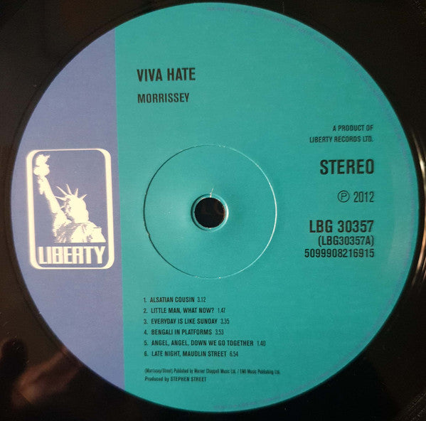 Morrissey - Viva Hate (LP) - Discords.nl