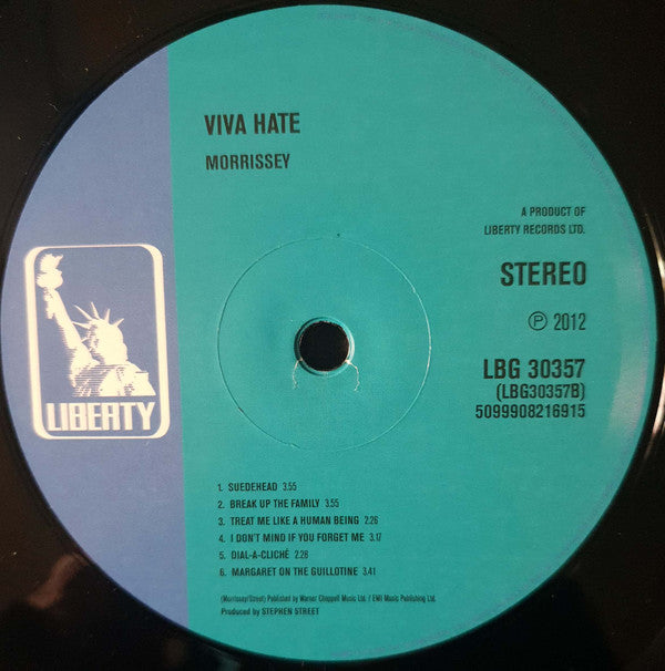 Morrissey - Viva Hate (LP) - Discords.nl