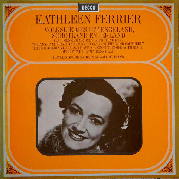 Kathleen Ferrier : Volksliedjes Uit Engeland, Schotland En Ierland (LP, Mono)