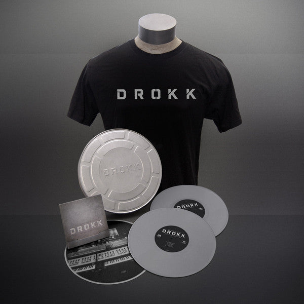 Geoff Barrow / Ben Salisbury : Drokk: Music Inspired By Mega-City One (2x10", Album, Gre + CD, Album + Box, Ltd, Num)