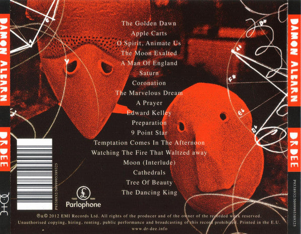 Damon Albarn : Dr Dee (CD, Album)