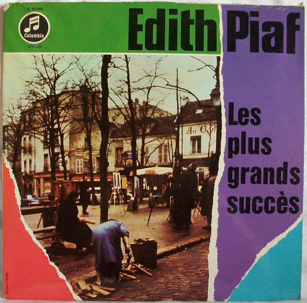 Edith Piaf : Les Plus Grands Succès (LP, Comp, Mono)