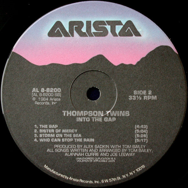 Thompson Twins : Into The Gap (LP, Album, Ind)