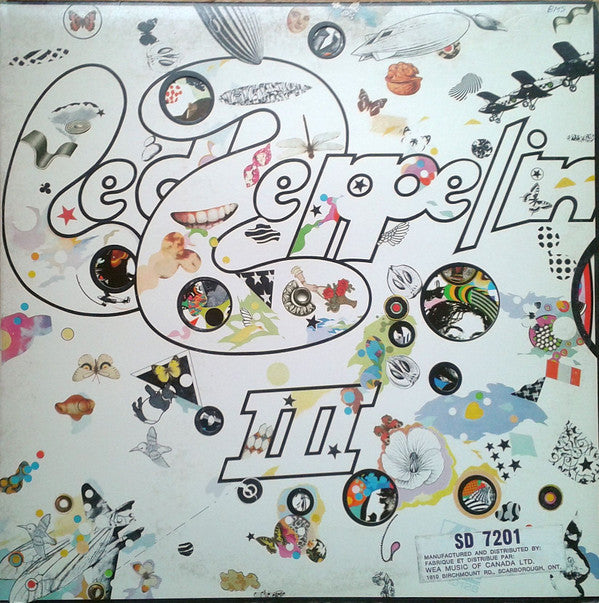 Led Zeppelin : Led Zeppelin III (LP, Album, RE)