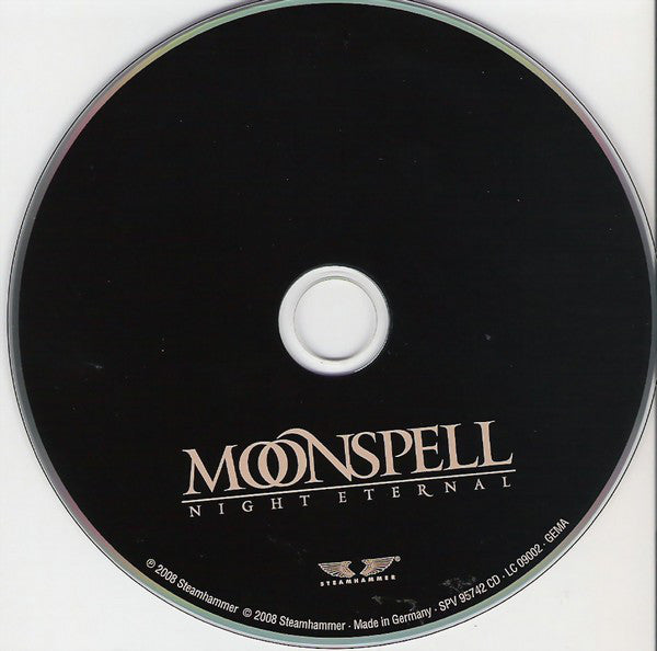 Moonspell : Night Eternal (CD, Album)