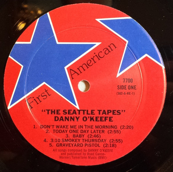 Danny O'Keefe : The Seattle Tapes (LP, Album)