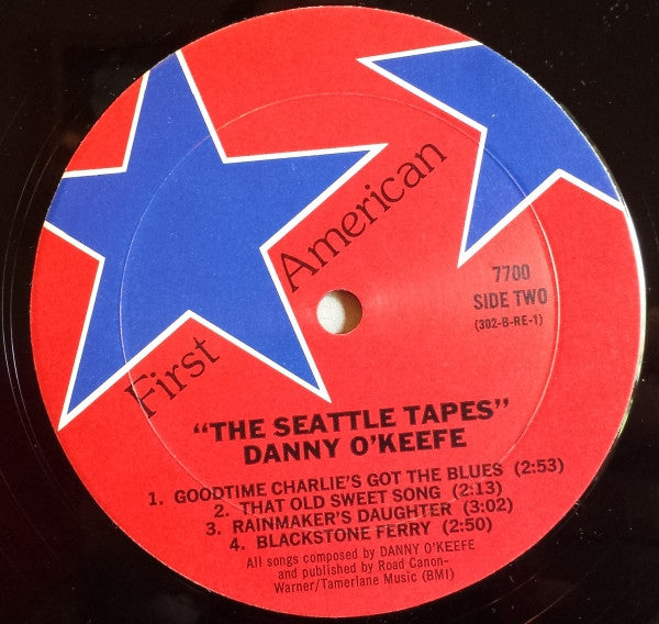 Danny O'Keefe : The Seattle Tapes (LP, Album)