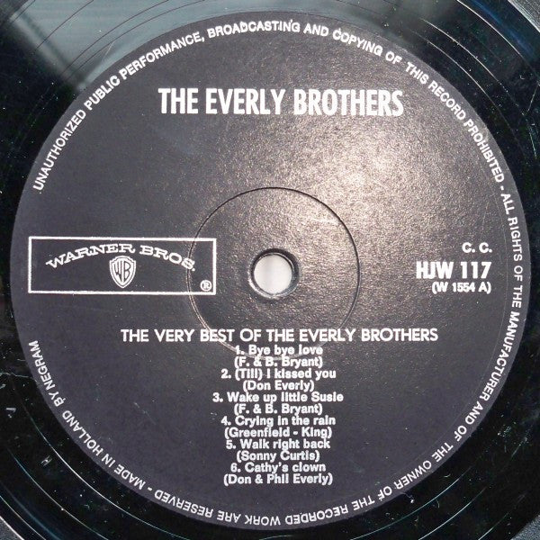 Everly Brothers : The Very Best Of The Everly Brothers (LP, Album)