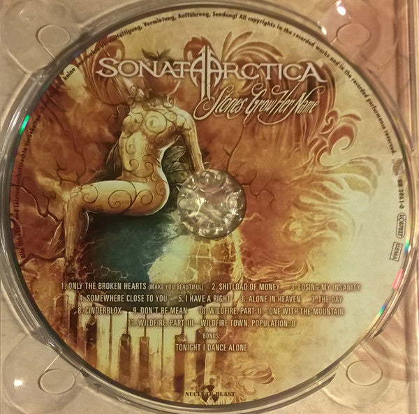 Sonata Arctica : Stones Grow Her Name (CD, Album, Ltd, Dig)