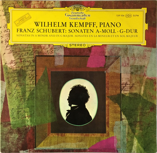 Franz Schubert, Wilhelm Kempff : Sonaten A-Moll · G-Dur (LP)
