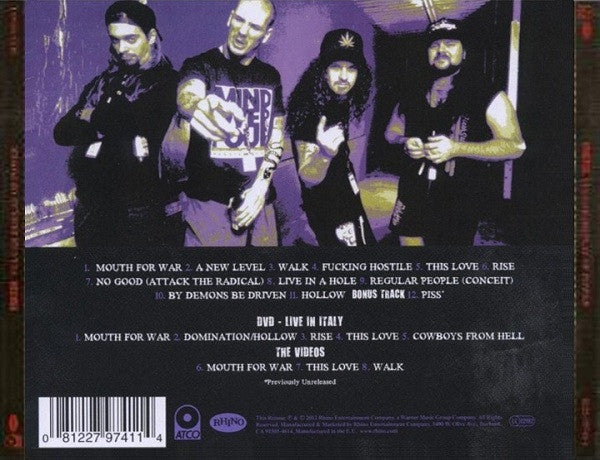 Pantera : Vulgar Display Of Power (CD, Album, RM + DVD-V + Dlx, RE)