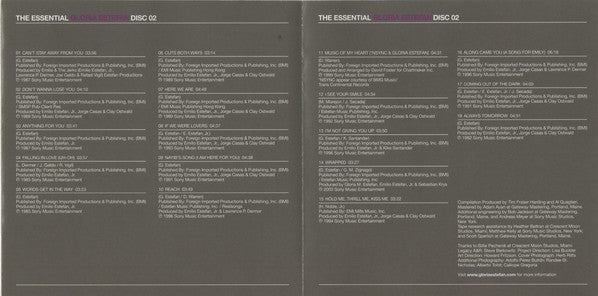 Gloria Estefan : The Essential Gloria Estefan (2xCD, Comp, RE, Sup)