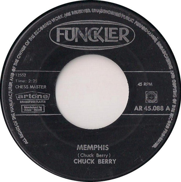 Chuck Berry : Memphis / Go-Go-Go (7", Single)