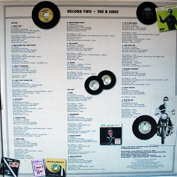 Roy Orbison : The Monument Singles Collection (1960-1964) (2xLP, Comp, RM)