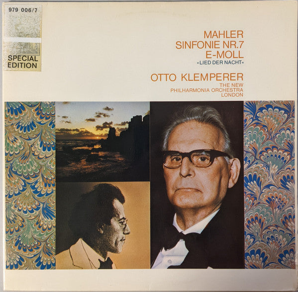 Gustav Mahler / Otto Klemperer / New Philharmonia Orchestra : Sinfonie Nr. 7 E-Moll "Lied Der Nacht" (2xLP, Album, S/Edition, Gat)