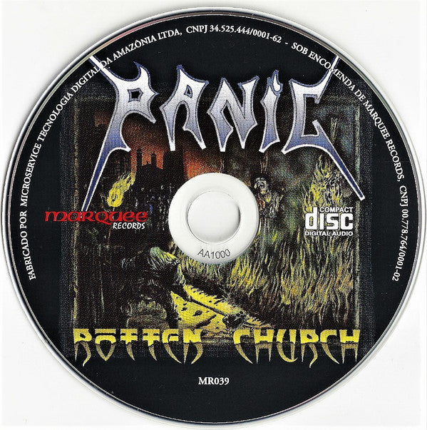 Panic (22) : Rotten Church (CD, Album, Comp)