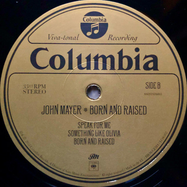 John Mayer : Born And Raised (2xLP, Album + CD, Album)
