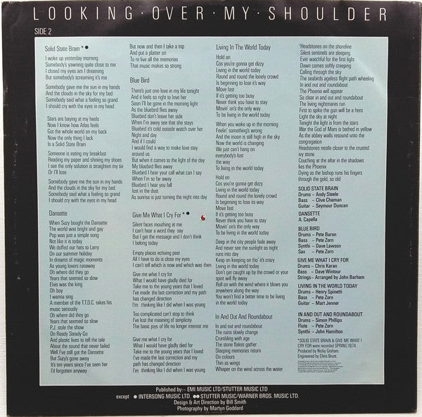 Chris Rainbow : Looking Over My Shoulder (LP, Album)