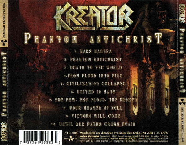 Kreator : Phantom Antichrist (CD, Album)