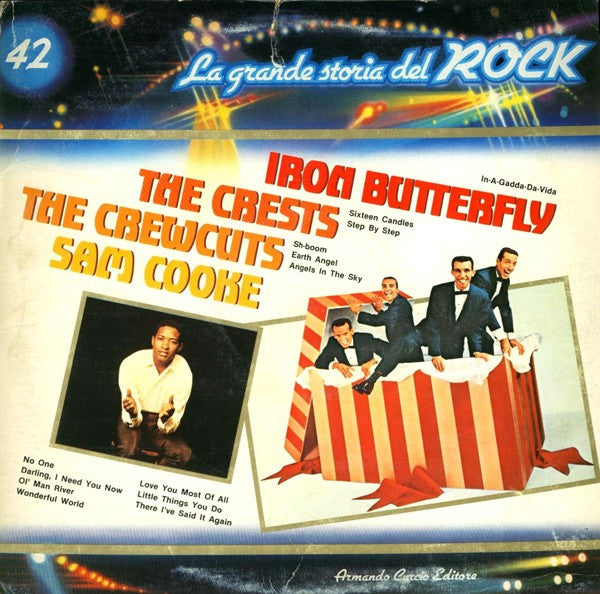 Various : Iron Butterfly / The Crests / The Crew Cuts / Sam Cooke (LP, Comp)