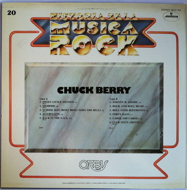 Chuck Berry : Chuck Berry (LP, Album)