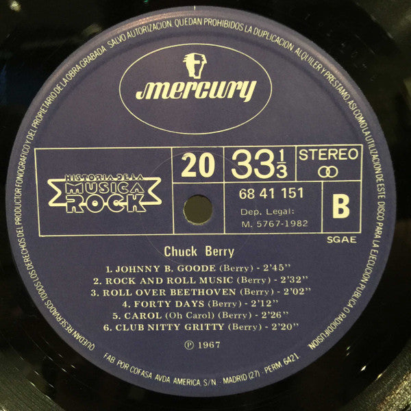 Chuck Berry : Chuck Berry (LP, Album)