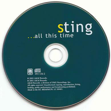 Sting : ...All This Time (CD, Album)