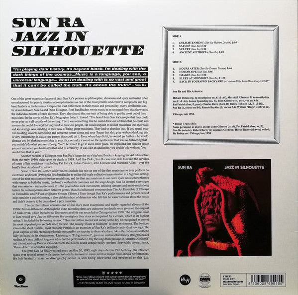 The Sun Ra Arkestra : Jazz In Silhouette (LP, Album, Ltd, RE, RM)