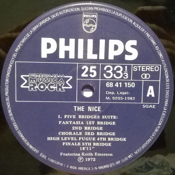 The Nice : The Nice (LP, Comp)