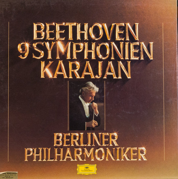 Beethoven* / Karajan*, Berliner Philharmoniker : 9 Symphonien (Box + 8xLP)