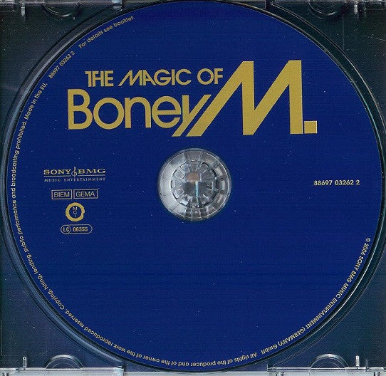 Boney M. : The Magic Of Boney M. (CD, Comp)