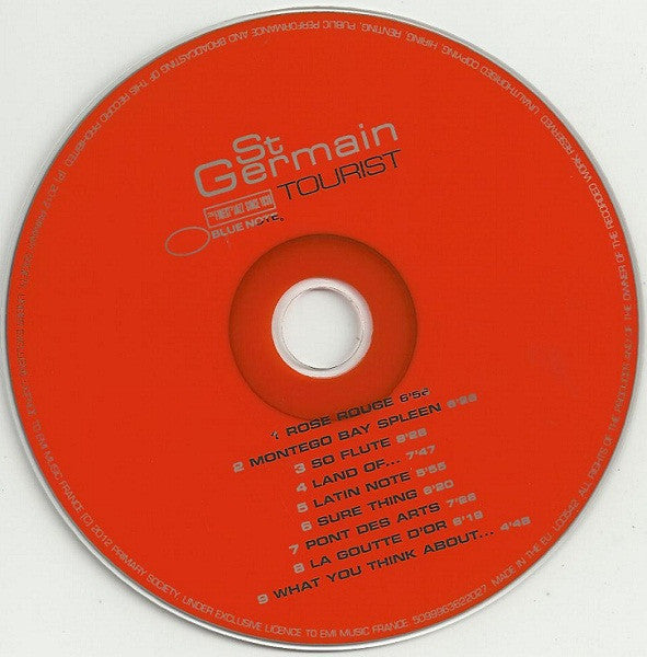 St Germain : Tourist (CD, Album, RM)