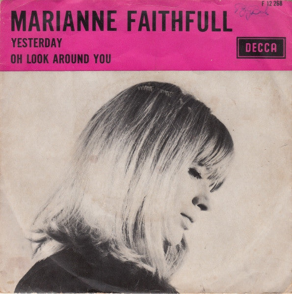 Marianne Faithfull : Yesterday (7", Single)