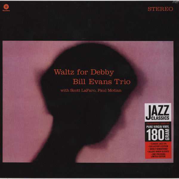 The Bill Evans Trio : Waltz For Debby (LP, Album, Ltd, RE, RM, 180)