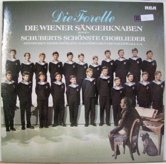 Die Wiener Sängerknaben . Franz Schubert : Die Forelle. Schuberts Schönste Chorlieder (LP)
