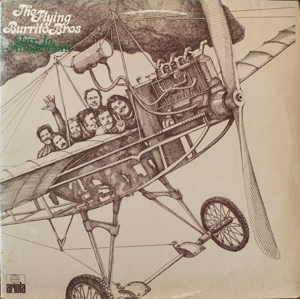 The Flying Burrito Bros : Live In Amsterdam (2xLP, Album)