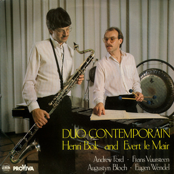 Duo Contemporain : Duo Contemporain (LP, Album)